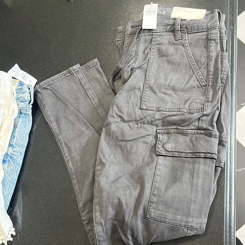 NWT cargo skinny Jean AE